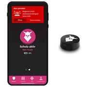 uvex Tocsen Crash Sensor - for Cycling-, ski-, and Riding Helmets - Rechargeable - Schwarz - One Size