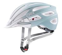 uvex True cc - Lightweight All-Round Bike Helmet for Women - Individual Fit - Upgradeable with an LED Light - Papyros - Peakock Matt - 52-55 cm