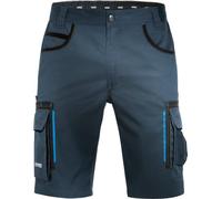 Uvex Tune-Up Work Trousers for Men - Cargo Shorts for Work - 35% Cotton - Dark Blue - 44