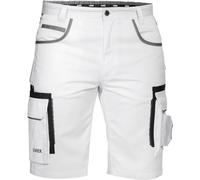 Uvex Tune-Up Work Trousers for Men - Cargo Shorts for Work - 35% Cotton - White - 60