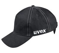 Uvex U-Cap Sport Mesh Bump Cap - Long Peak - Black - 55-59 cm 55-59 cm