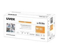 uvex u-fit lite 6016809 Pack of 100 Disposable Gloves Size (gloves): L EN 420:2003+A1:2009, EN 374-1:2016+A1:2018, EN 37