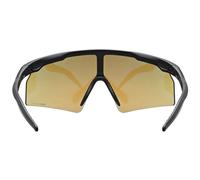 Uvex Ultimate Pace Ultra Cv Sunglasses Supravision Mirror Blue/CAT2 Black Matt