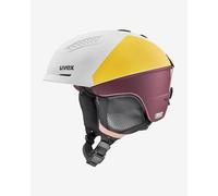 Uvex Ultra Pro Helmet white yellow maroon Women - 51-55