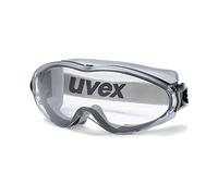 Uvex Ultrasonic Grey Clear-Lens Safety Goggles
