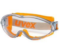 Uvex Ultrasonic Supravision Excellence Safety Glasses - Clear/Grey-Orange