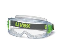 Uvex Ultravision full-vision goggles - Supravision Excellence - Transparent/Green-Transparent