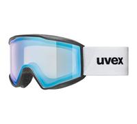 Uvex Unisex-Adult, blast FM ski goggles, black matt/blue-clear, one size