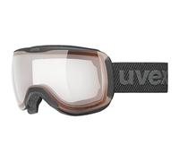 uvex Unisex-Adult, downhill 2100 V ski goggles, black matt, one size