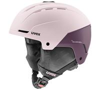 uvex Unisex-Adult, stance ski helmet, powder-plum matt, 51-55 cm