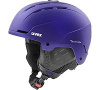 uvex Unisex-Adult, stance ski helmet, purple bash matt, 51-55 cm
