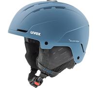 uvex Unisex-Adult, stance ski helmet, stone blue matt, 58-62 cm