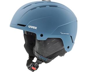 uvex Unisex-Adult, stance ski helmet, stone blue matt, 58-62 cm