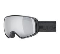 Uvex Unisex-Kids, scribble FM sph ski goggles, black/silver-clear, one size