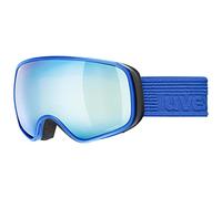 Uvex Unisex-Kids, scribble FM sph ski goggles, cobalt mat/blue-clear, one size