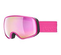 Uvex Unisex-Kids, scribble FM sph ski goggles, pink/pink-clear, one size