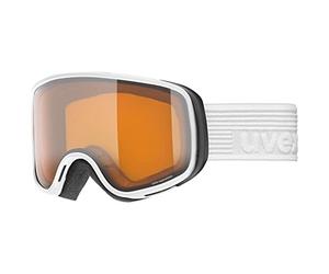 Uvex Unisex-Kids, scribble LG ski goggles, white/lasergold-clear, one size