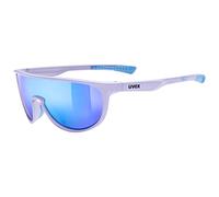 Uvex Unisex-Kids, sportstyle 515 sun glasses, lavender matt/mirror blue, one size