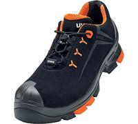 Uvex Unisex Scarpa Bassa 2 S3 SRC W11 Low Shoe, Nero Arancione, 5 UK