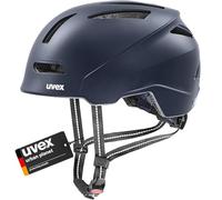 uvex Urban Planet - Sturdy Bike Helmet for Men & Women - Individual Fit - Optimized Ventilation - Deep Space Matt - 58-61 cm
