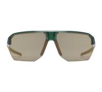Uvex vectiv set - sports glasses for adults - 100% UVA-, B, C protection - contrast enhancing - olive trans. / mir.gold - one size