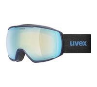 Uvex Victorious Fm - Ski Goggles For Adults - Filter Category 1 - Contrast Enhancing - D.Blue Dl/Sapphir-Cle - One Size