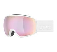 Uvex Victorious Fm - Ski Goggles For Adults - Filter Category 2 - Contrast Enhancing - White M Dl/Rose-Clear - One Size