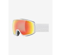 Uvex Victorious S Fm - Ski Goggles For Adults - Filter Category 3 - Contrast Enhancing - White Dl/Orang-Clea - One Size