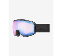 Uvex Victorious S Fm - Ski Goggles For Adults - Filter Category 2 - Contrast Enhancing - Black Dl/Blue-Clear - One Size