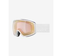 Uvex Victorious S V Photochromic Vario Rose Mirror Lens Goggles Matt White