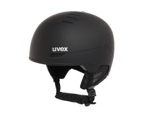 uvex Wanted - Ski Helmet for Men and Women - Individual Fit - Optimized Ventilation - Black Matt - 58-62 cm