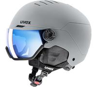 UVEX WANTED VISOR ski helmet rhino gray 54-58cm