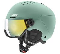 Uvex - Wanted Visor - Ski helmet size 54-58 cm, turquoise