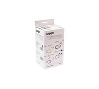 UVEX Whisper+ Reusable Corded Earplugs, SNR 27 dB ( Box of 50 )