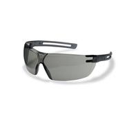 Uvex X-Fit Protective Glasses | Grey PC Eyepiece | NF EN 166 172 Certified | Anti-Fog Lenses | Scratch Resistant | Chemicals | UV400 Protection | Lightweight | 23 Grams