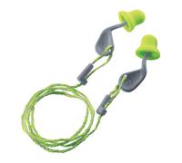 UVEX XACT-FIT CORDED EAR PLUGS GREEN