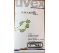 UVEX Xact-fit CORDED Ear Plugs SNR 26db Pack Of 50 100% GENUINE
