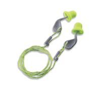 UVEX XACT-FIT CORDED EAR PLUGS GREEN