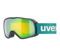 Uvex Xcitd CV Goggle - Black/Mirror Green - S3