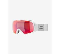 Uvex Xcitd CV Goggles white with red mirrored lens