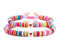 UVGVA Back to School Mommy and Me Bracelets for Preschool