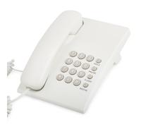 Uvital Corded Phone for Landline, Landline Telephone for Home, Telephone Landline Phones, One Key Redial, Flash, Mute, Pause, Easy to Use, Desktop Phone for Home or Office, White