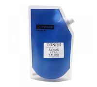 UVQAPXWD 500g Toner Powder Cartridge Compatible With WorkCentre 7525 WC7525 WC7530 WC7535 WC7825 7855 7830 WC7835 WC7845(500g Cyan)