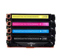 UVQAPXWD Compatible Toner Cartridge CB540A 540A 540 CB541A CB542A CB543A 125A For CP1213 CP1214 CP1215 CP1216 CP1217 CP1513n Printers(Y)