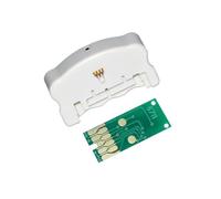 UVQAPXWD Waste Ink Maintenance Box T6711 Compatible With WF 7721 7720 7710 7715 7210 7610 7620 3620 3640 L1455 ET 16500 WF 3540 3520 3010(C-Resetter and Chip)