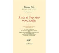 Œuvres complètes: Écrits de New York et de Londres (1942-1943) 1 (5)
