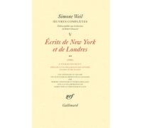 Œuvres complètes: Écrits de New York et de Londres (1943) 2 (5)