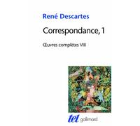 Œuvres complètes, VIII : Correspondance, 1 (Tel)