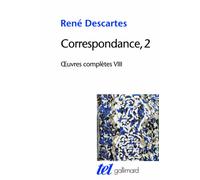 Œuvres complètes, VIII : Correspondance, 2 (TEL)
