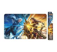UVS Games Riftbound: League of Legends Vendetta Diana vs. Leona Neoprene Playmat, 24 x 14 Inches, Bound Edge, Rubber Backing